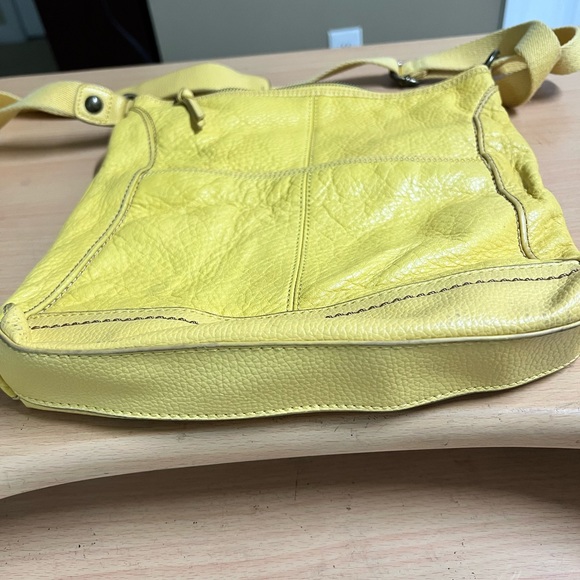 The Sak Bags The Sak Yellow Crossbody Bag Leather Poshmark